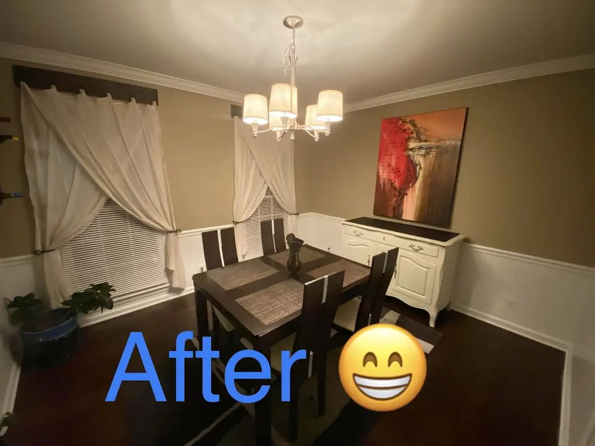Professional dining room restoration after water damage in Spring Arbor