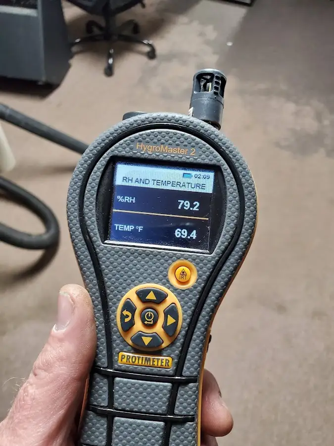 Moisture meter humidity assessment for Fire & Smoke Damage Restoration in Spring Arbor